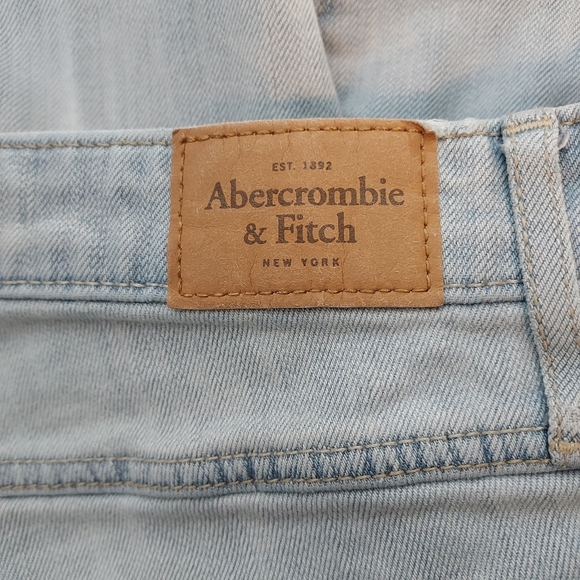 Abercrombie & Fitch Light Color Jeans Size 8 - Picture 6 of 8